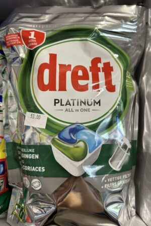 Dreft platinum all in one 52 sztuki