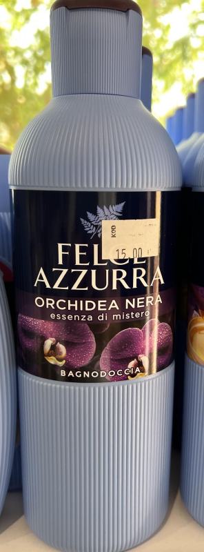 FELCE AZZURRA czarna orchidea