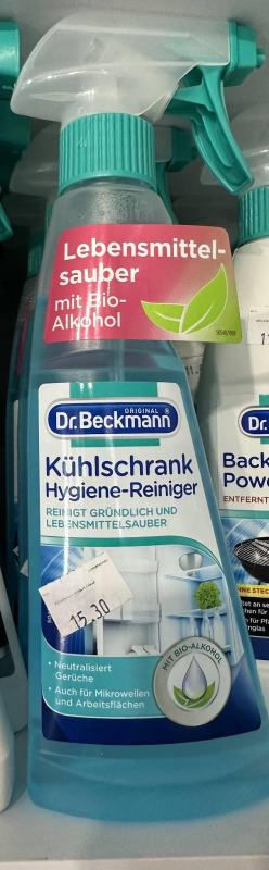 Dr. Beckmann środek do czyszczenie lodówek, Neutralizuje zapachy również do kuchenek mikrofalowych i robotów kuchennych